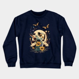 Nocturnal Bee Crewneck Sweatshirt